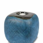 urne bleu en ceramique
